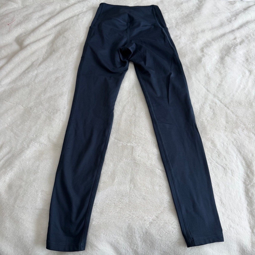 Girlfriend Collective Leggings Navy Blue XS - Picture 5 of 5